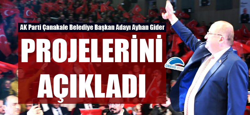 Ayhan Gider projelerini açıkladı