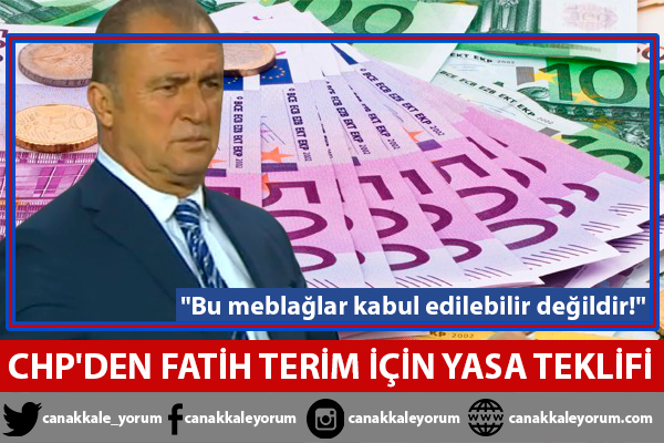 CHP’den Fatih Terim için yasa teklifi