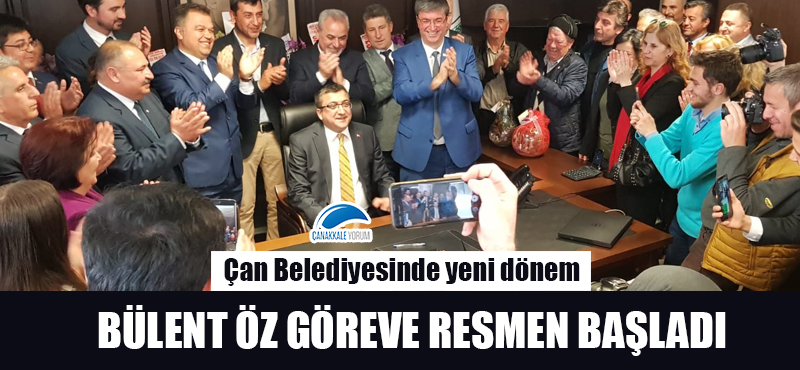 Bülent Öz göreve resmen başladı