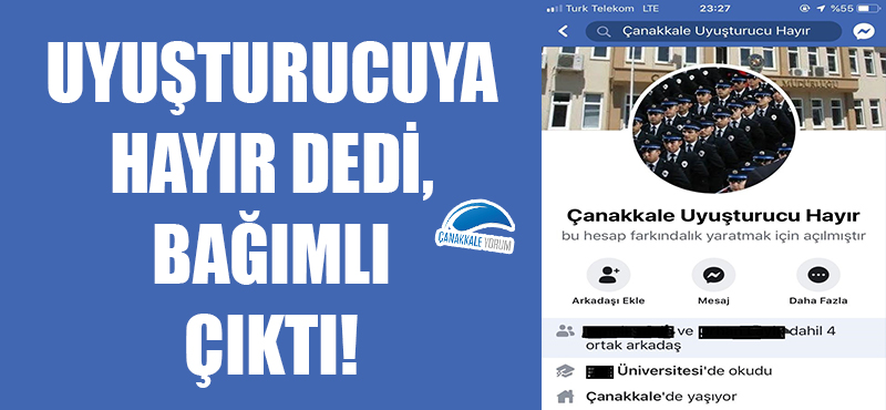 Uyuşturucuya hayır dedi, bağımlı çıktı!