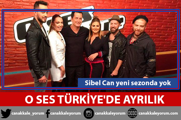 Sibel Can "O Ses Türkiye"den ayrıldı