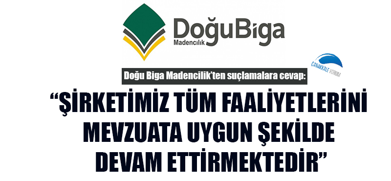 "Şirketimiz tüm faaliyetlerini mevzuatlara uygun şekilde devam ettirmektedir"