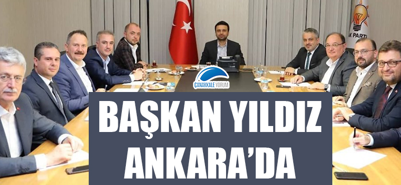 Başkan Yıldız Ankara'da