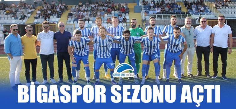 Bigaspor sezonu açtı