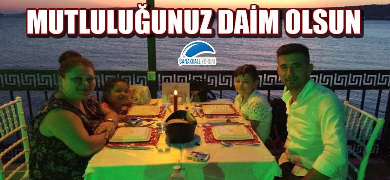 Mutluluğunuz daim olsun