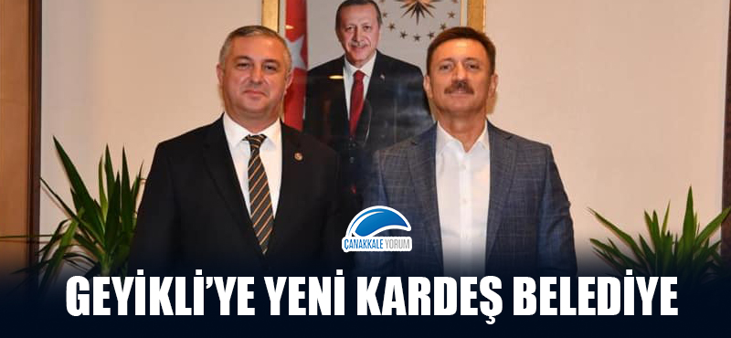 Geyikli'ye yeni kardeş belediye