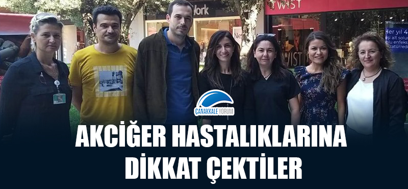 Akciğer hastalıklarına dikkat çektiler