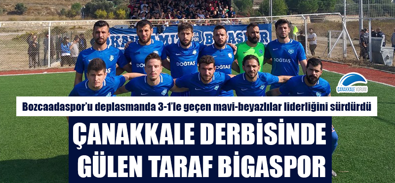 Çanakkale derbisinde gülen taraf Bigaspor