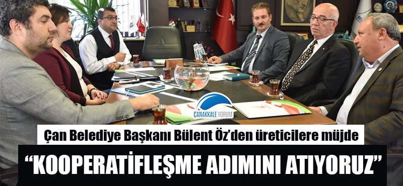 Başkan Öz'den üreticilere müjde: "Kooperatifleşme adımını atıyoruz"