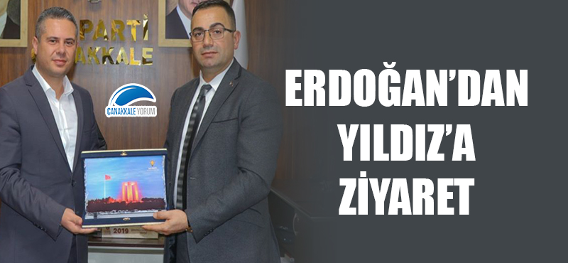 Erdoğan'dan Yıldız'a ziyaret