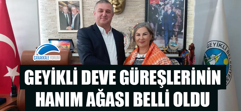 Geyikli deve güreşlerinin hanım ağası belli oldu