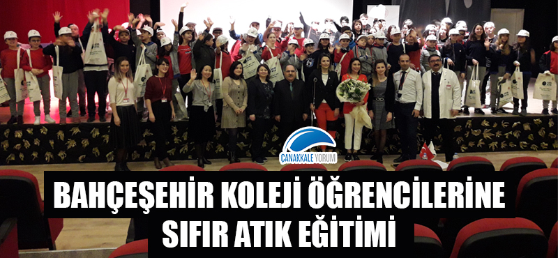 Bahçeşehir Koleji öğrencilerine sıfır atık eğitimi