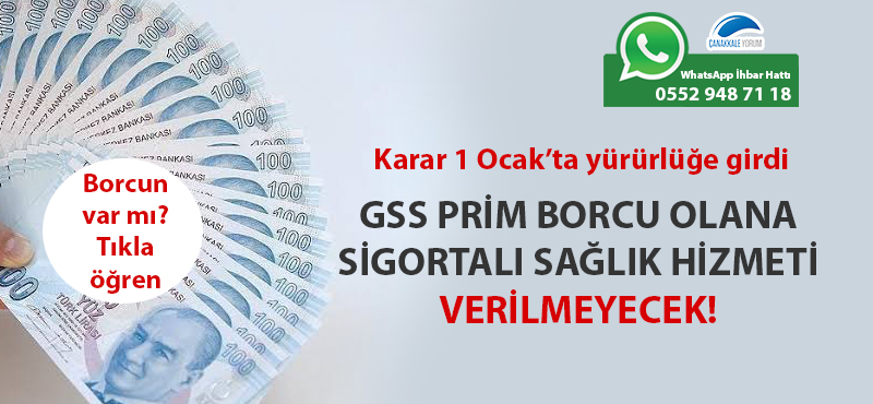 GSS borcu olana sigortalı sağlık hizmeti verilmeyecek: Borcun var mı? Tıkla, öğren...