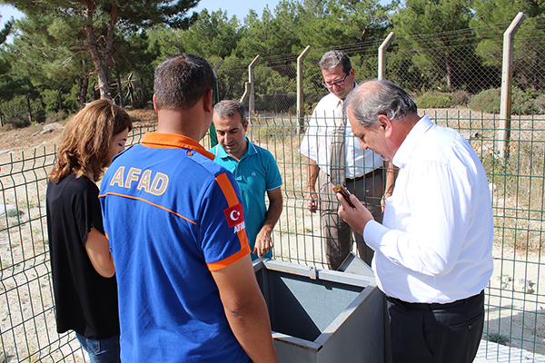 AFAD Deprem Dairesi Başkanı Çanakkale'de