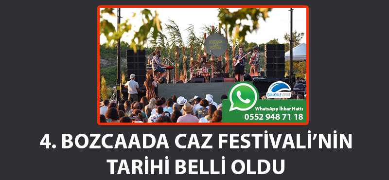 4. Bozcaada Caz Festivali'nin tarihi belli oldu