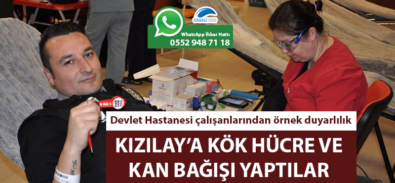 Devlet Hastanesi çalışanlarından örnek duyarlılık