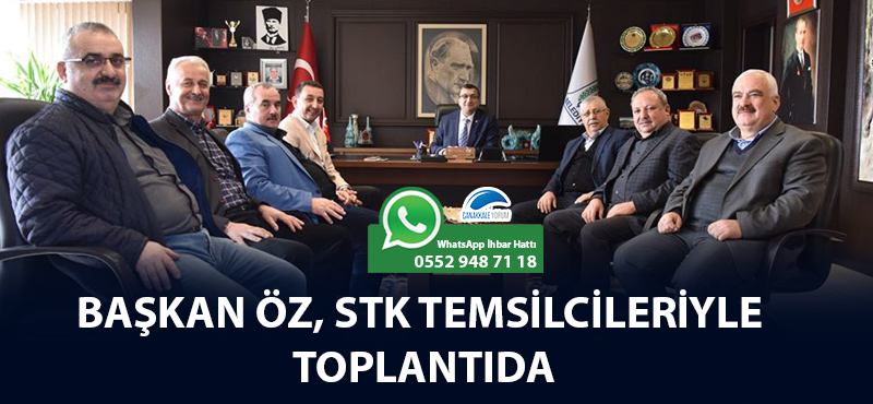 Başkan Öz, STK temsilcileriyle toplantıda