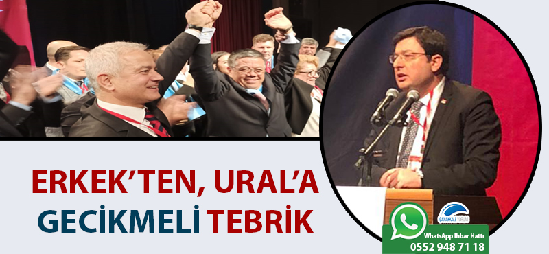 Erkek'ten, Ural'a gecikmeli tebrik