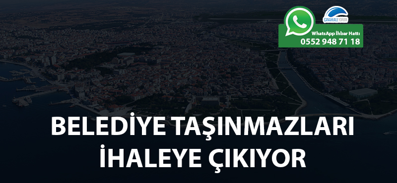 Belediye taşınmazları ihaleye çıkıyor