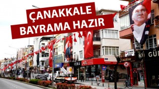 Çanakkale bayrama hazır