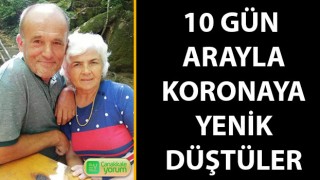 Ezine’de korona 10 gün arayla bir çifti hayattan kopardı