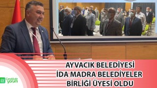 Ayvacık Belediyesi, İda Madra Belediyeler Birliği üyesi oldu