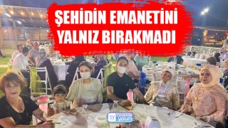 Başkan Makas şehidin emanetini yalnız bırakmadı