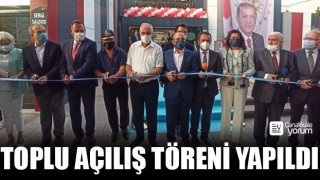 Çanakkale’de toplu açılış töreni yapıldı