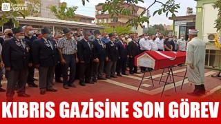 Kıbrıs Gazisine son görev