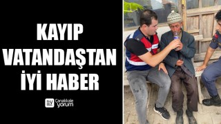 Yenice’de kayıp vatandaştan iyi haber