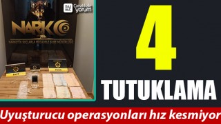 Çanakkale’de uyuşturucu operasyonları: 4 tutuklama