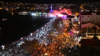 Çanakkale’de fener alayı coşkusu