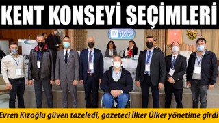 Kent Konseyi seçimleri: Evren Kızoğlu güven tazeledi, gazeteci İlker Ülker yönetime girdi