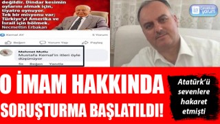 O imam hakkında soruşturma başlatıldı!