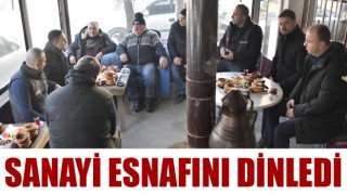 Başkan Erdoğan, sanayi esnafını dinledi