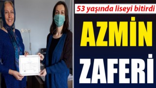 Azmin zaferi: 53 yaşında liseyi bitirdi