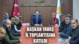 Başkan Yavaş, İl Toplantısına katıldı