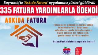 Bayramiç’te ‘Askıda Fatura’ uygulaması yüzleri güldürdü: 335 fatura yardımlarla ödendi