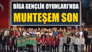 Biga Gençlik Oyunları’nda muhteşem son