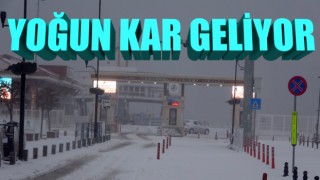 Çanakkale’ye yoğun kar yağışı uyarısı!