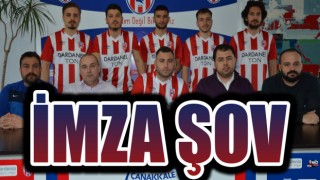 Dardanelspor’dan imza şov