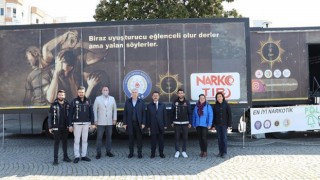 Bağımlılıkla Mücadele Narkotik TIR’ı Çanakkale’de