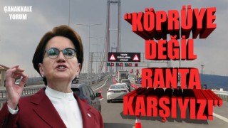 Meral Akşener’den iktidara 1915 Çanakkale Köprüsü tepkisi: “Köprüye değil, ranta karşıyız!”