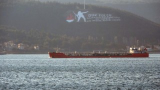 Rusya’dan ayçiçek yağı taşıyan gemi Çanakkale Boğazı’ndan geçti