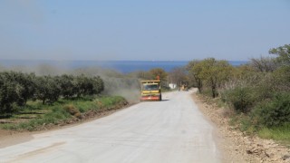 Antik Yunan kenti Alexandria Troas'ın yolu yapıldı