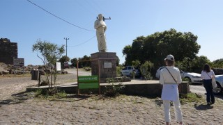 Assos'taki Aristo heykeli yenilendi