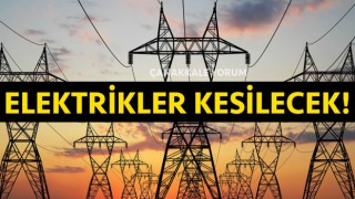 Barbaros ve Cevatpaşa Mahallelerinde elektrik kesintisi!