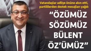 Bülent Öz’e destek mesajları: “Gözaltı işlemi haksız ve hukuksuzdur”