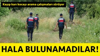 Çanakkale’de kaybolan karı kocayı arama çalışmaları sürüyor