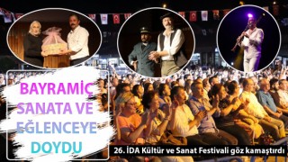 Bayramiç, sanata ve eğlenceye doydu: 26. İDA Kültür Sanat Festivali göz kamaştırdı